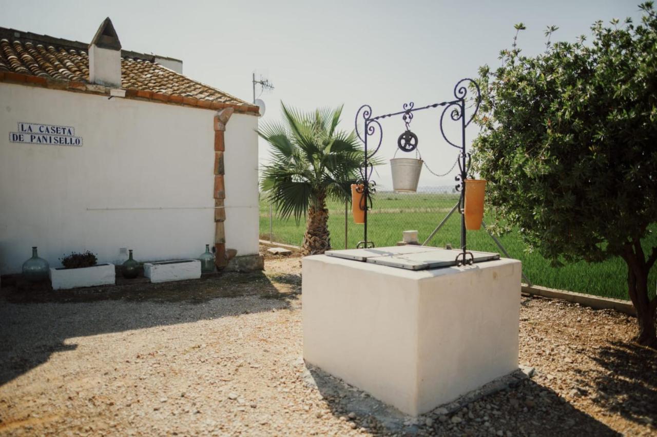 La Caseta De Panisello Deltebre Bagian luar foto