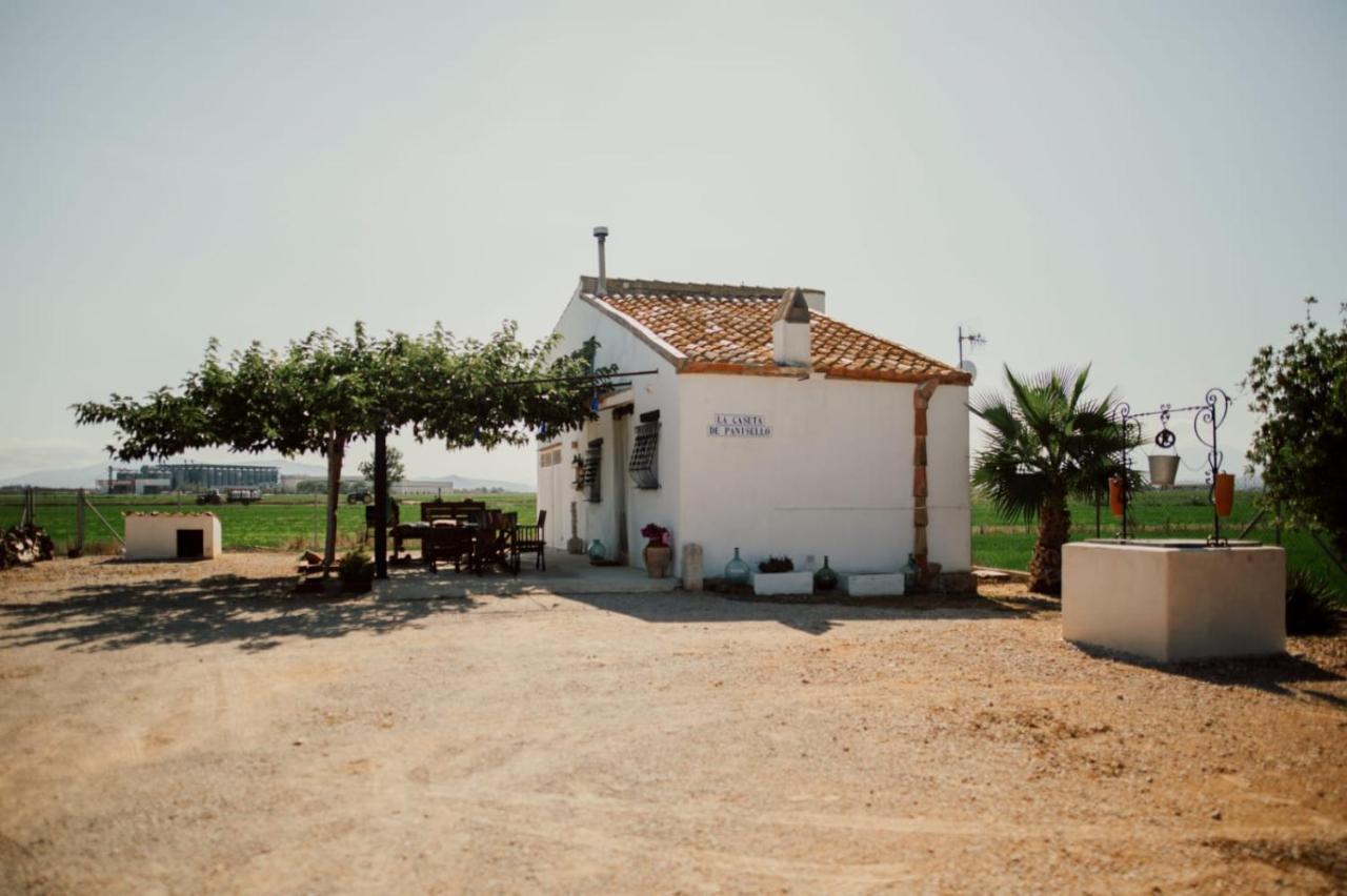 La Caseta De Panisello Deltebre Bagian luar foto